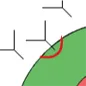 化学伝達物質が放出されるイメージ