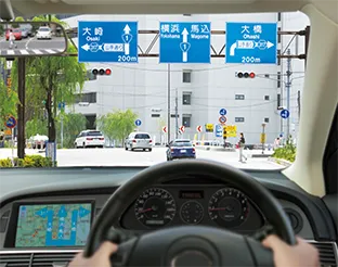 乱視なしの視界イメージ