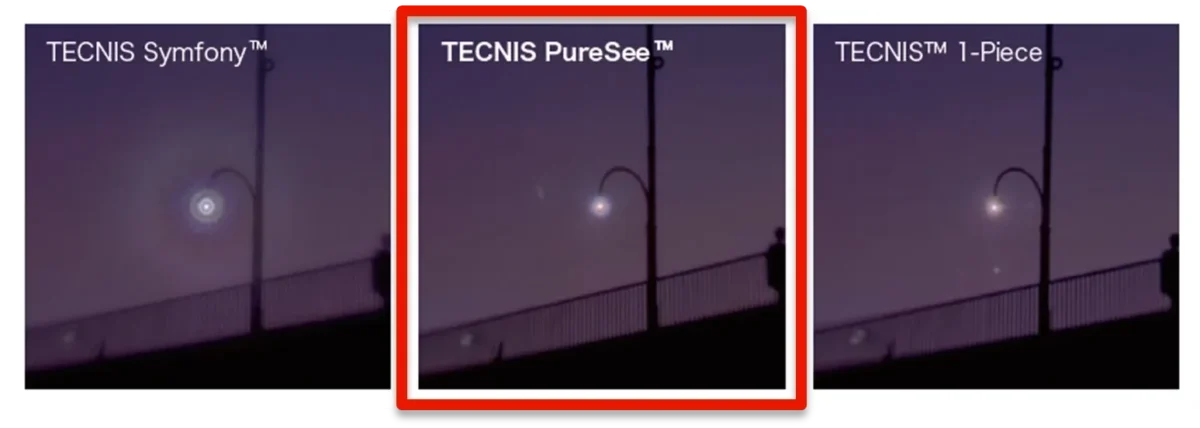 TecnisPureSeeの見え方のイメージ