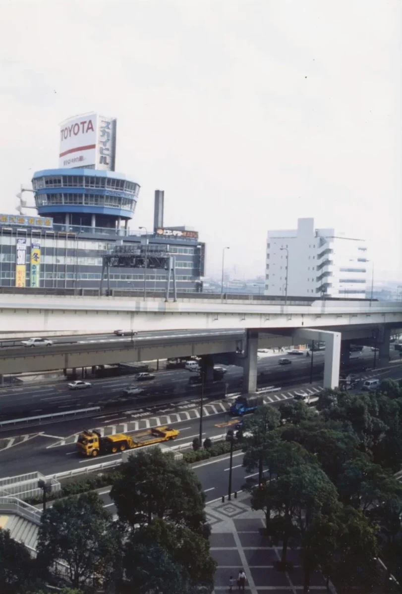 1968年(昭和43年)のスカイビル周辺の風景