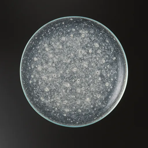 オルソケラトロジーレンズが汚れた状態