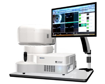 前眼部専用の非接触型画像診断装置/CASIA2